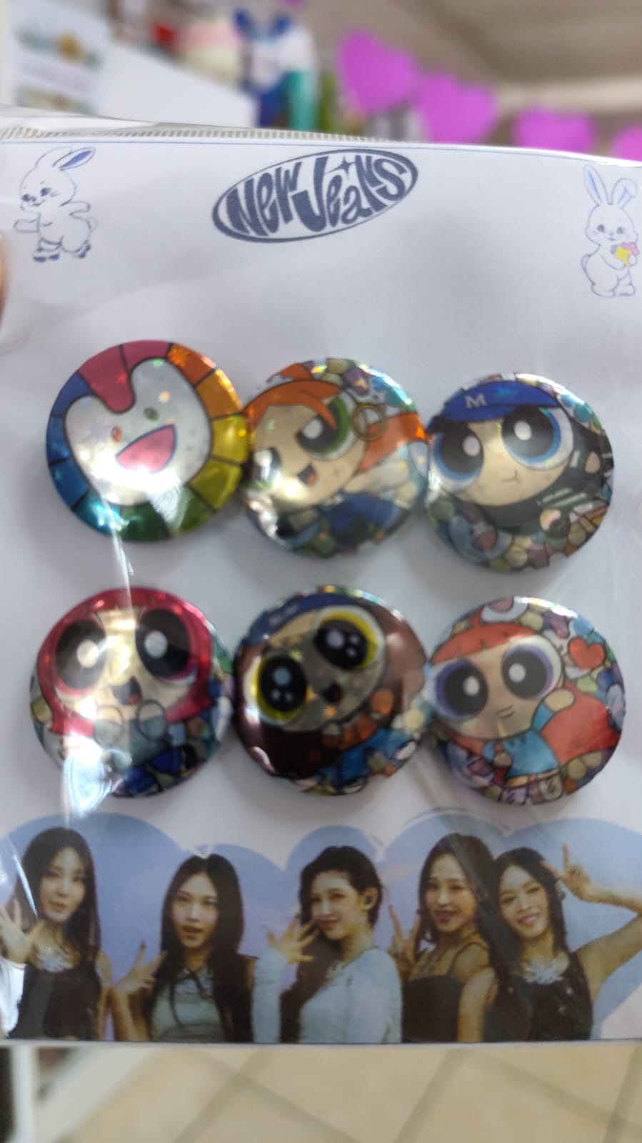 New Jeans Chapitas 1