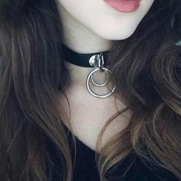 chocker argolla doble